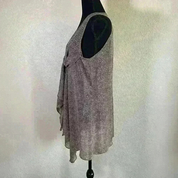 Cabi Vest #365 Sheer Chiffon Sleeveless Tunic Vest Women size M - Picture 6 of 10